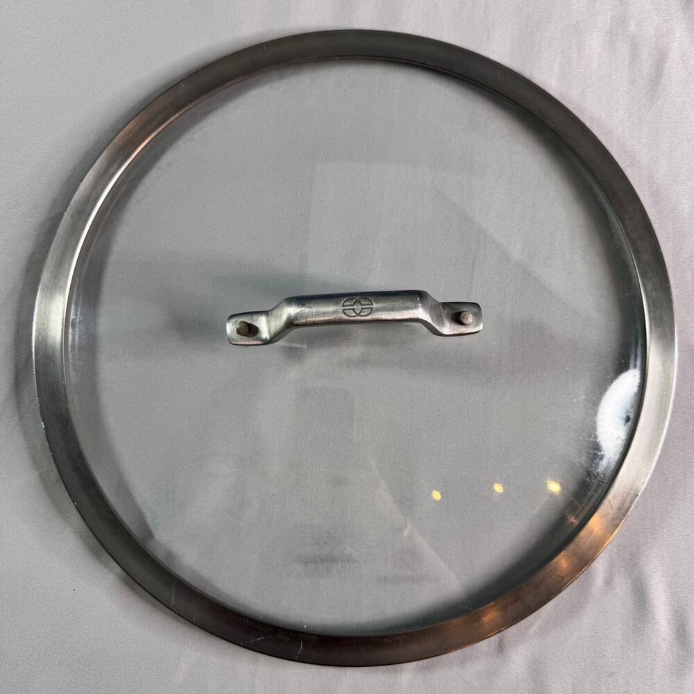 Calphalon Glass Lid Replacement Square Handle Large Cookware Lid RJT121170319